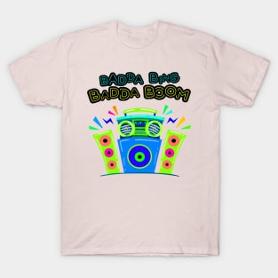 Chloe's Boombox and Speakers T-Shirt